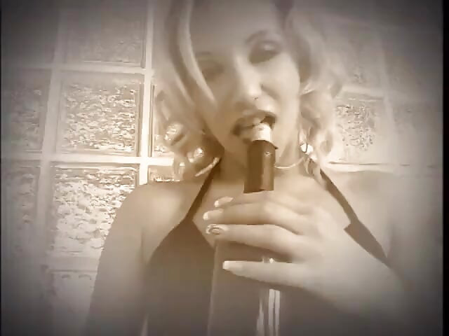 Naughty Blonde Beauty Candy Muller Covers Her Tits with Juice and Cum After Hardcore Pussy Pounding
