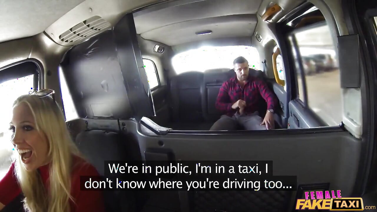 Female Fake Taxi - Horny Big Tit Max Takes a Risk Flashing in a Parking Lot & Scores a Filthy Car Fuck & Anal Fun