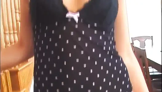Schlampige anal-creampie, finger lecken, reinigung
