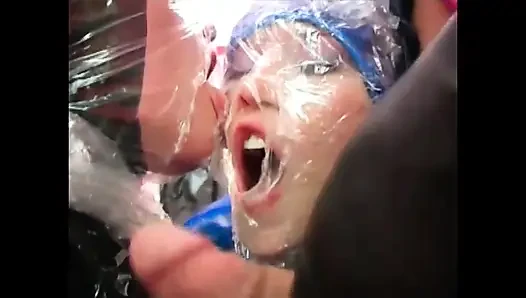 Fetish kinky game for two crazy sluts in search of cock