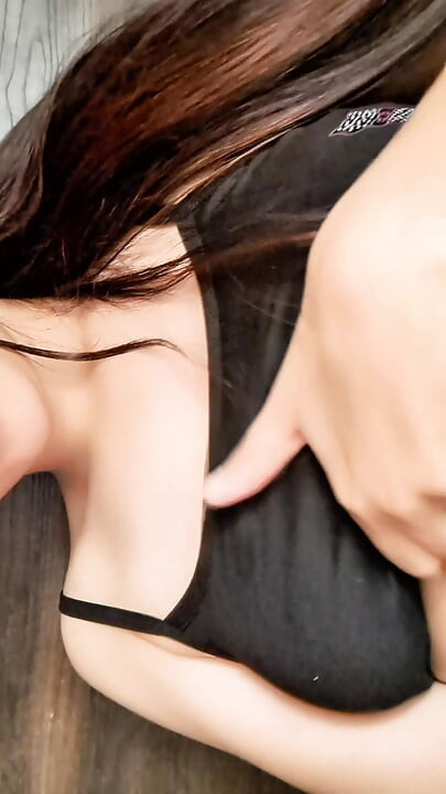 Porn actress masturbates and shows off her big breasts