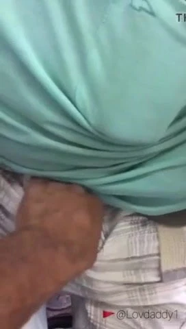 Thick cock shown in risky situation