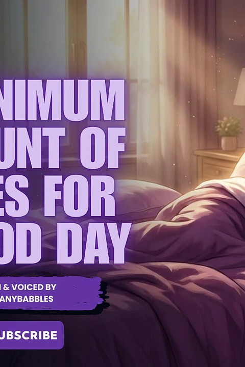 良い一日を過ごすための最低限のキスを音声で