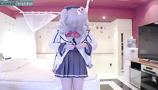 Cosplay baker daire kıran dölleme oral sekse dönüşüyor yüze boşalma gizli seks açısını ateşliyor1