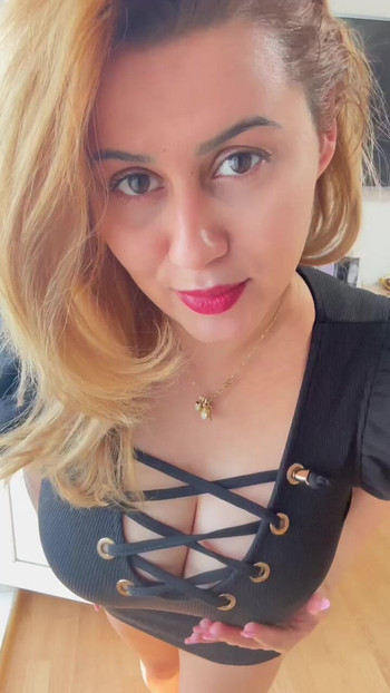 mini dress and hot boobs
