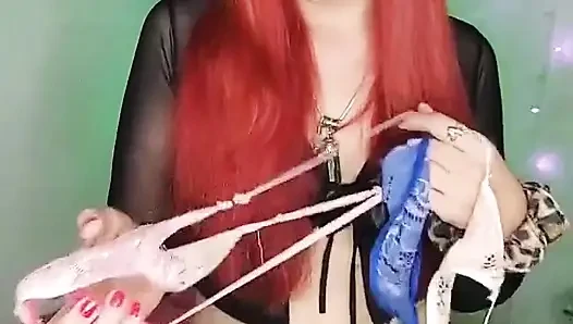 Perverted Stepmother Asks You What Thong to Wear to Have Sex with Her Man!!!!