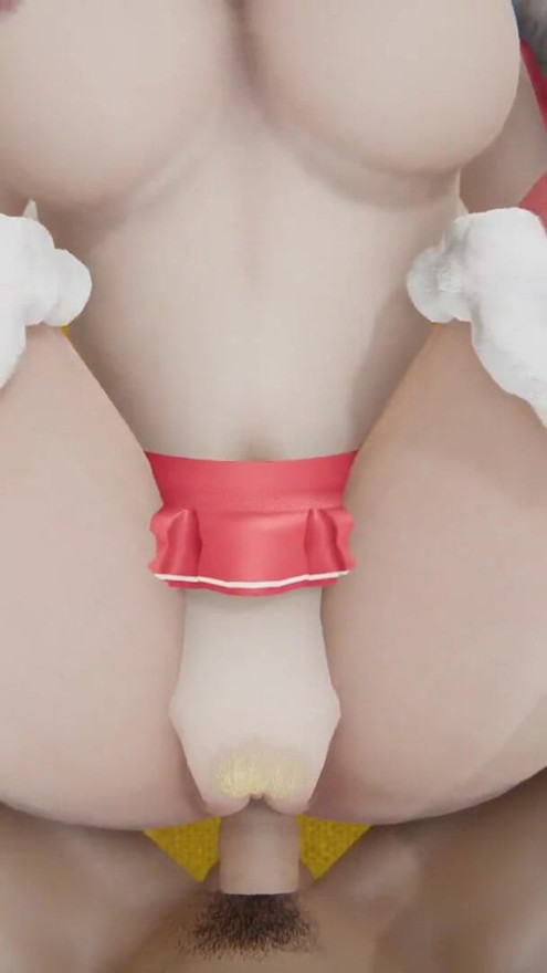 New Year's gift from half-sister l 3d hentai uncensored | Clip 1