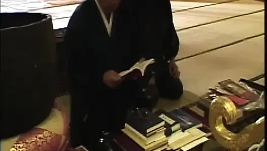 P128G07 A lewd afternoon with the temple head priest and his sexy second wife!