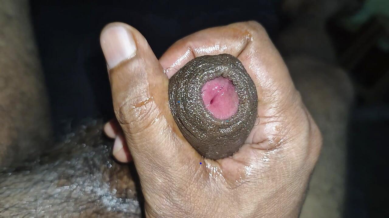 Jerking cock