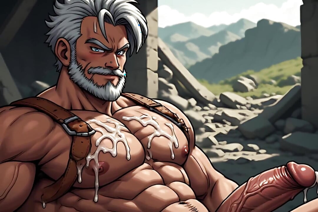 Nude Men Dbz Style Art