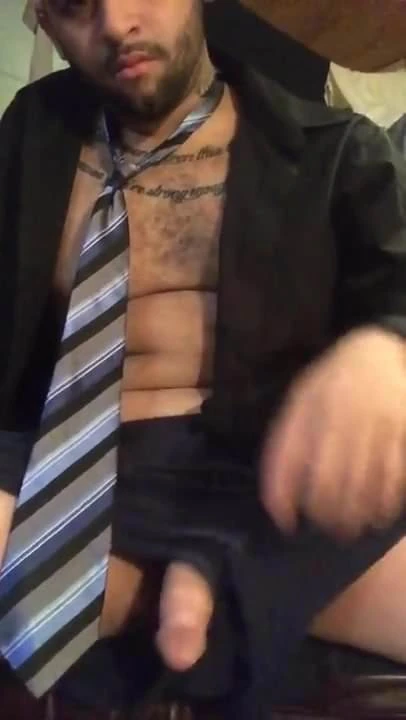 Hot gay in suits - cumshot