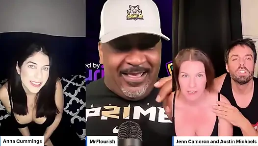 Mrflourish Podcast "the Morning After" with Guest Adult Star Anna Cummings