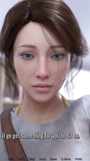 Emotional moment from "Heart Problems - Chapter 10 - John and Amelie showered each other - Demo"