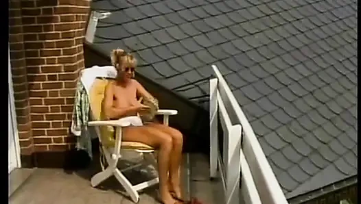 This German Babe Got Fucked in Het Holes