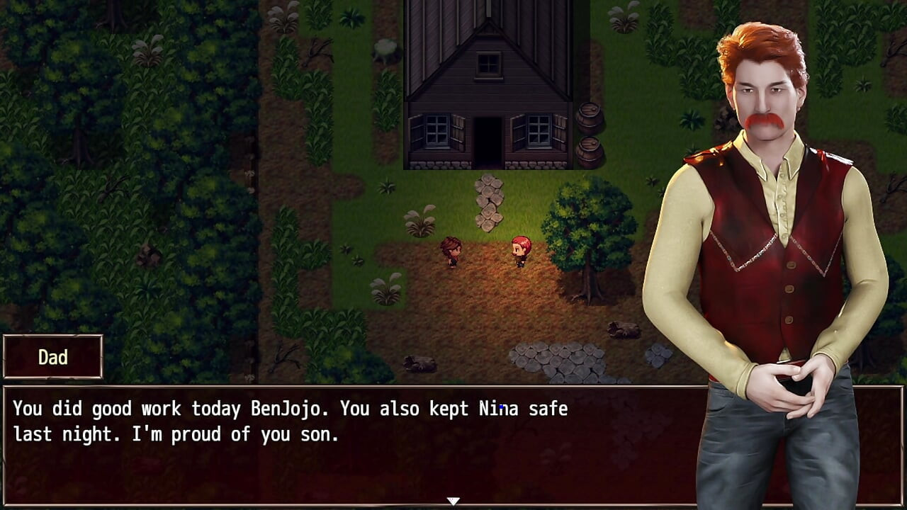 Min väns små bröst är söta