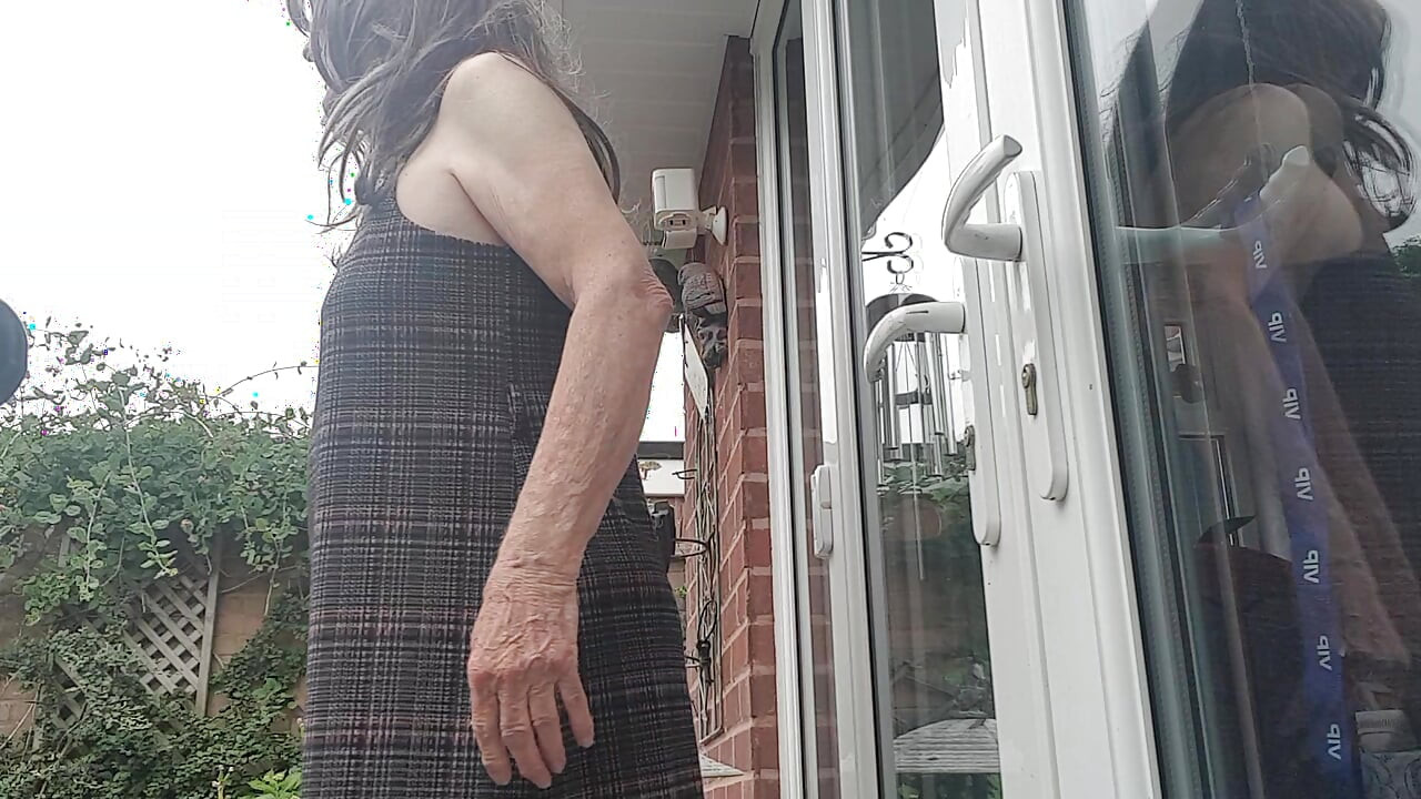 Whoops...my dress came down