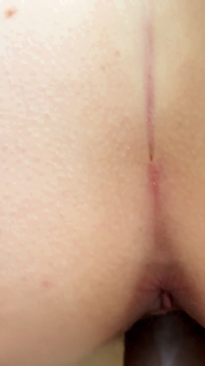 Young Milf Mom With Nice Ass & Hairy Pussy Tries Black Cock For First Time takes big cumshot creampie leaking cum | Clip 1