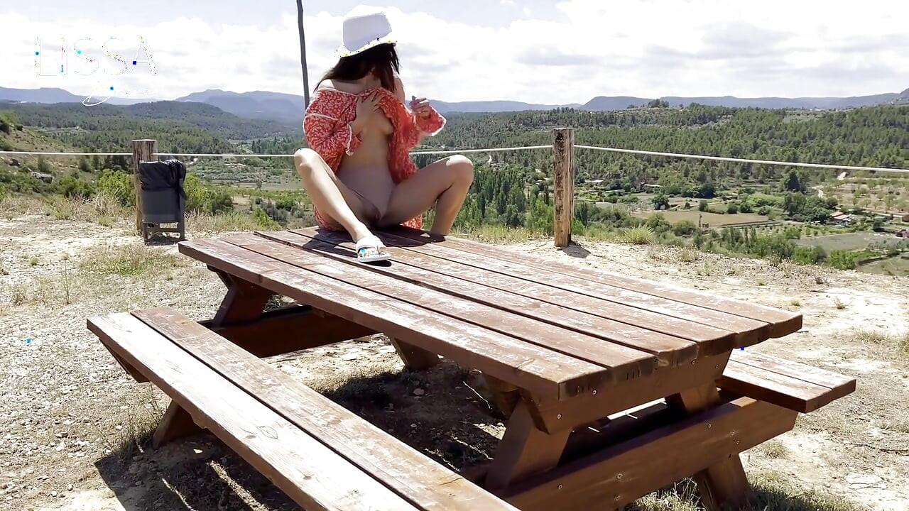 Wet Dress in the River + Masturbation + Exhibitionism