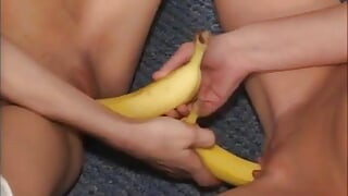 Outrageous secret sex with our stepdad who watches us while we scissor