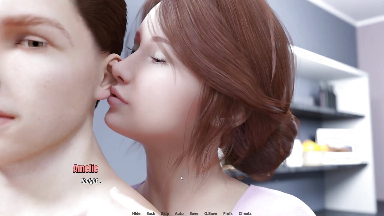 Stepmom Touching Me And Rubbing Her Booty In Kitchen