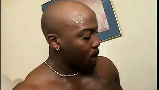 Fantastic colored slut gets her treasure hole drilled