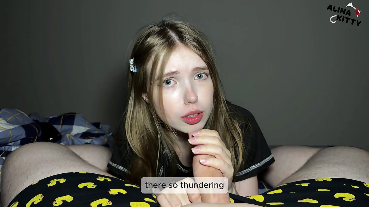 Alt Girl Friend Quietly Hid in Closet Until Stepmom Went to Bed - Then I Fucked Her Good