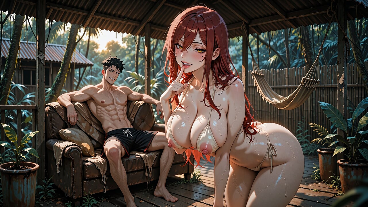 I invite a friend to glamping - AI Porn-Anime Porn - Porn in Spanish