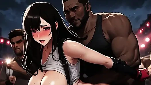 Büyük götlü orta yaşlı seksi kadınlar mosh çukurunda sikiliyor