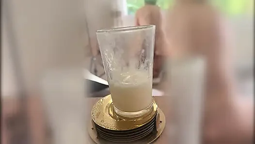 monsterschwanz-gokun für lady ana genießt eine tasse sperma