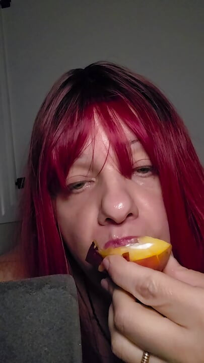 Pêssegos e CREME ASMR