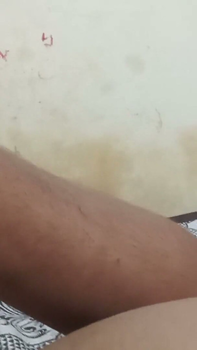 This boy shook his penis on the bed inside the house and released semen. Sexy video viral porn videois ladake ne ghar… | Clip 2