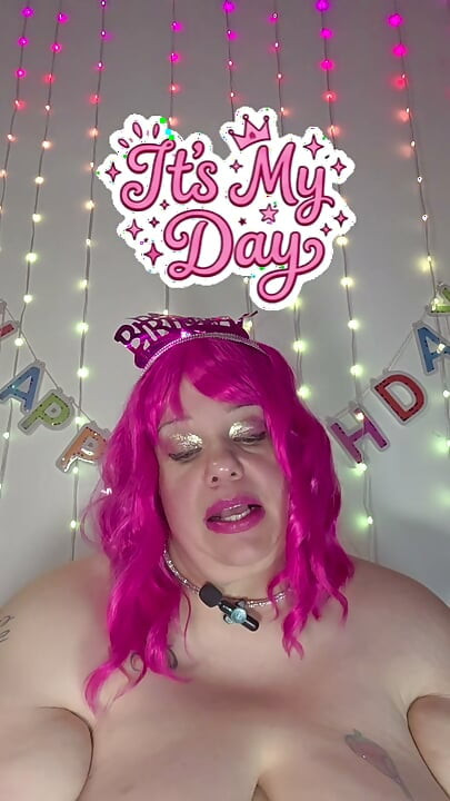 Meu bithday com vanilla icing pussycake