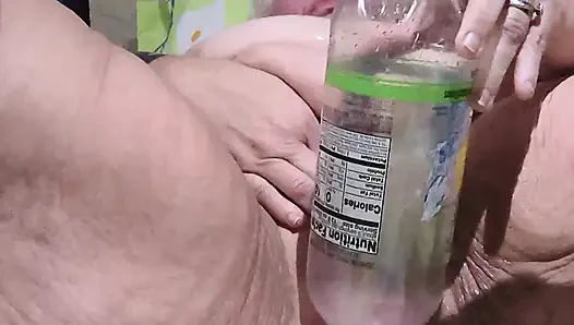 Damn She's Fucking a Bottle