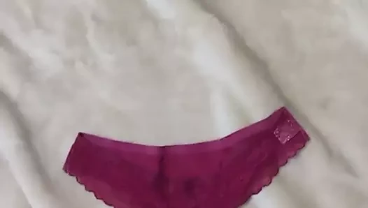 Cumming on sisters panties