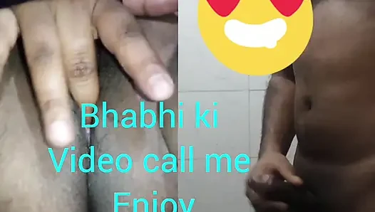 Bhabhi video call sex part 2
