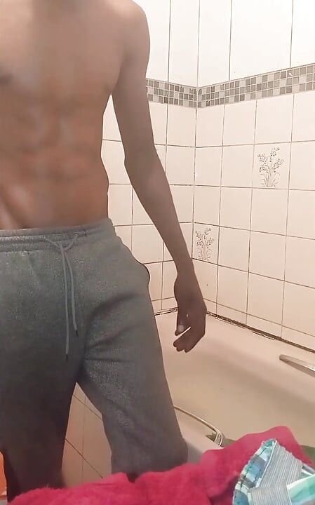 Male in the Bath