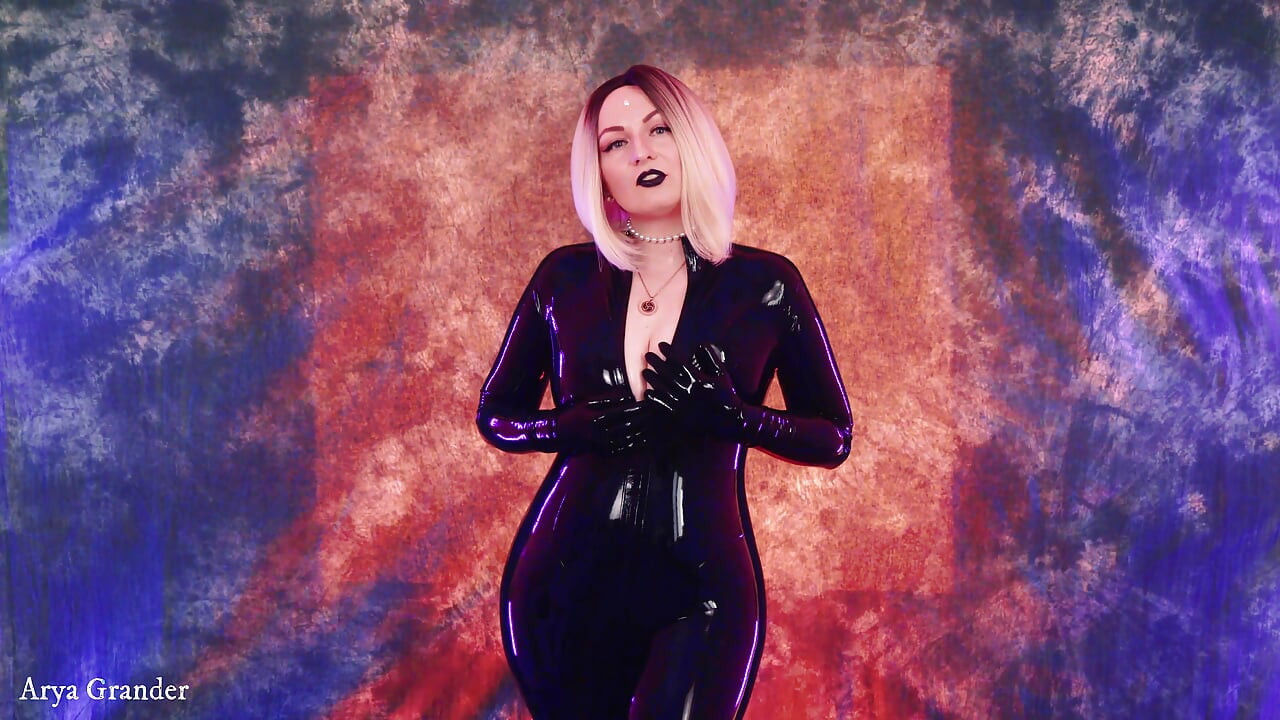 Air balloon fetish video rubber POV