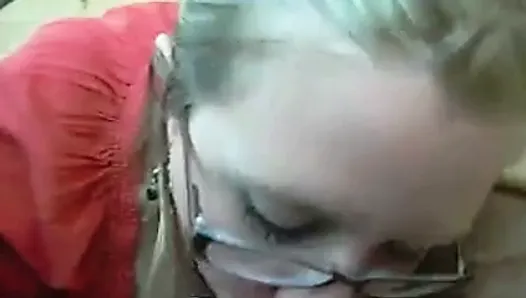 chubby wife with glasses loves to suck