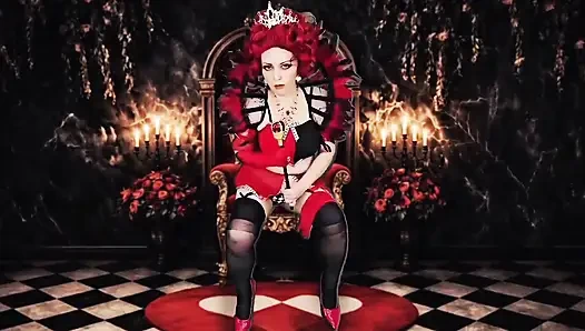 Kraliçenin fetiş baskısına itaat et