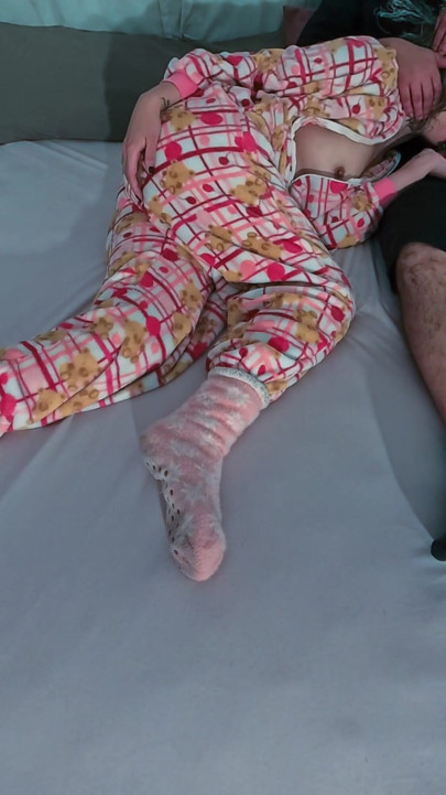 Stepsister sucked his cock until she got all the cum out of it. | Clip 2