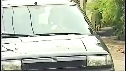 Gay Brazilian boys do wild deepthroating by car