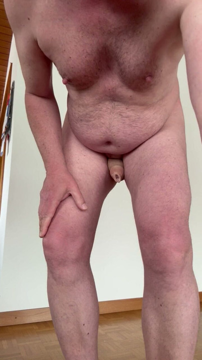 Dieter Schneider jerking off and cumshot