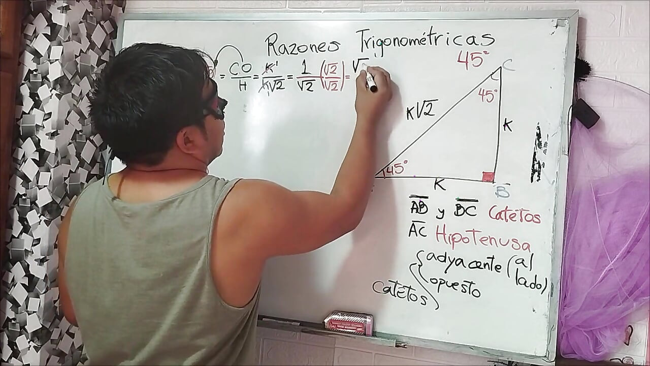 16 Trigonometry: 45 Angle - Trigonometric Ratios
