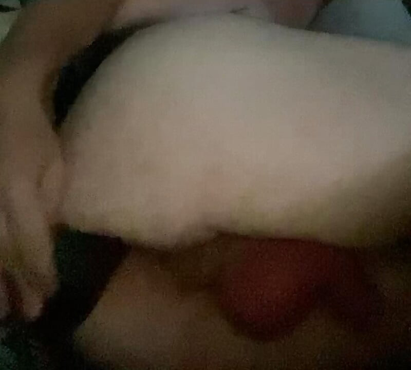 White ass femboy BBC creampie