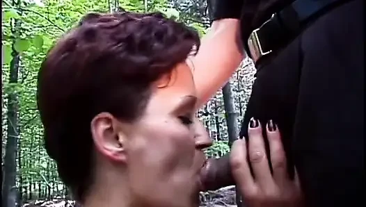 Hairy pussy housewife rides her husbands cock