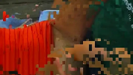 Azgın yaşlı adam piknik alanında sarışın orta yaşlı seksi kadını sikiyor