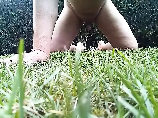 Pee in the garden 3