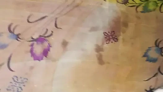 He made her sit on his penis and swung her.