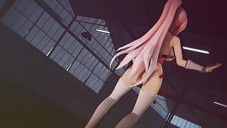 MMD R-18アニメの女の子のセクシーなダンス(クリップ38)