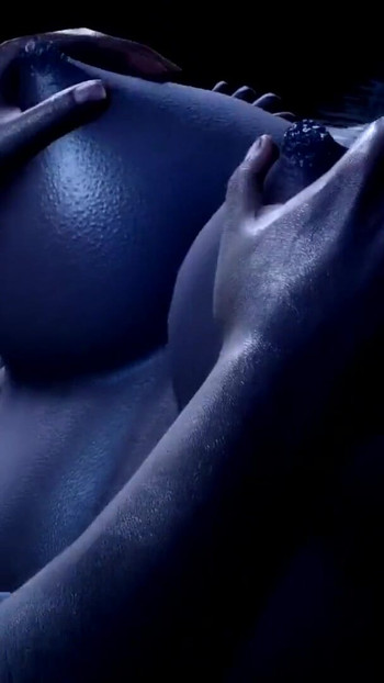 Emotional moment from "final fantasy tifa lockhart with man scene pov by Monarchnsfw (animation with sound) 3D Hentai Porn SFM"